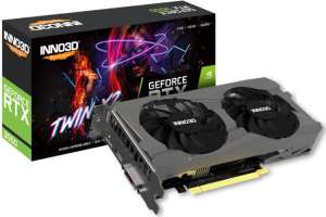 Видеокарта PCI-E Inno3D GeForce RTX 3050 TWIN X2 (N30502-06D6-1711VA60) 6GB GDDR6 96bit 1042/14000MH